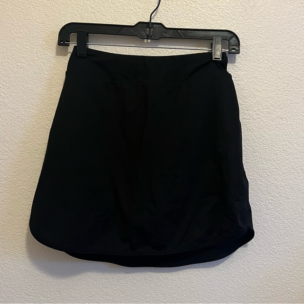 black skort